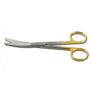 FORBICI CURVE C.T. - punte smusse - 14.5 cm